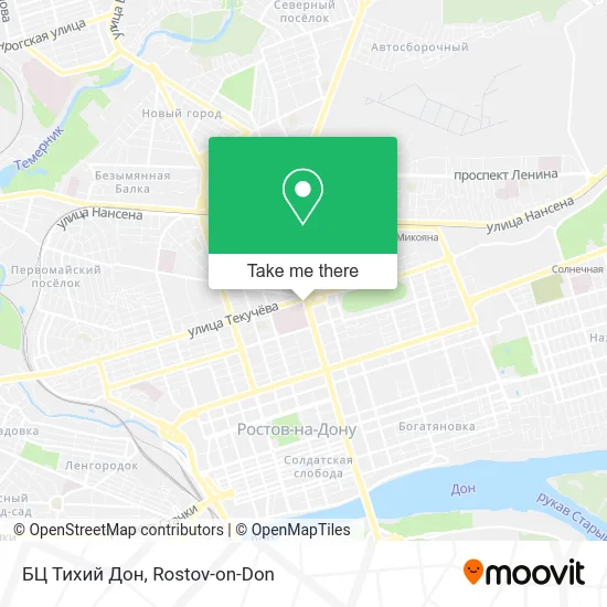 БЦ Тихий Дон map