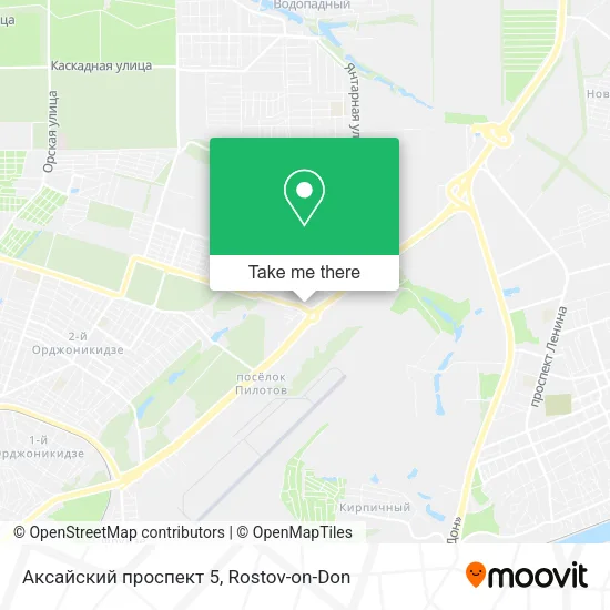 Аксайский проспект 5 map