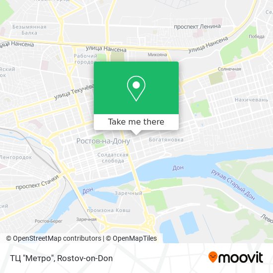 ТЦ "Метро" map