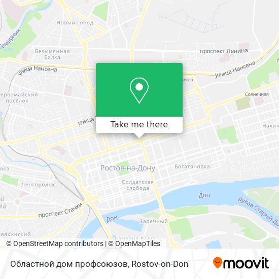 Областной дом профсоюзов map