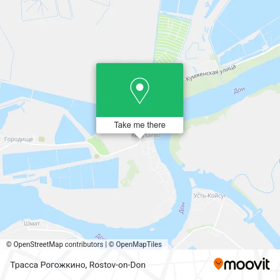 Трасса Рогожкино map