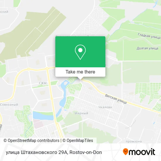 улица Штахановского 29А map