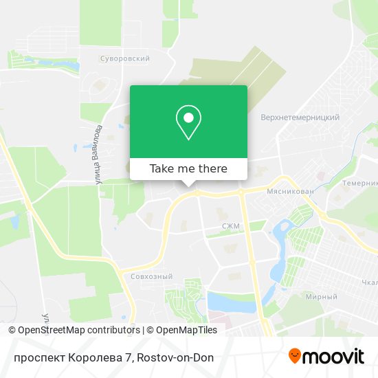 проспект Королева 7 map