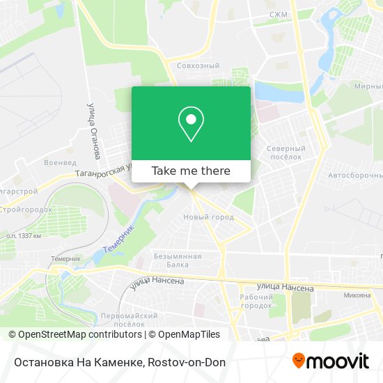 Остановка На Каменке map