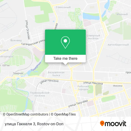 улица Гаккеля 3 map