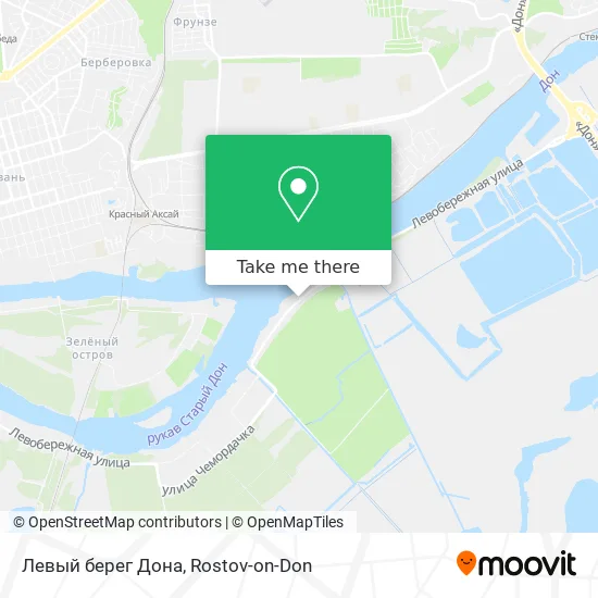 Левый берег Дона map