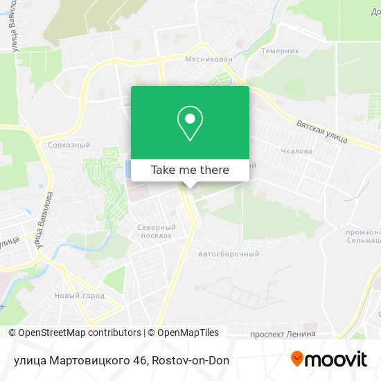 улица Мартовицкого 46 map