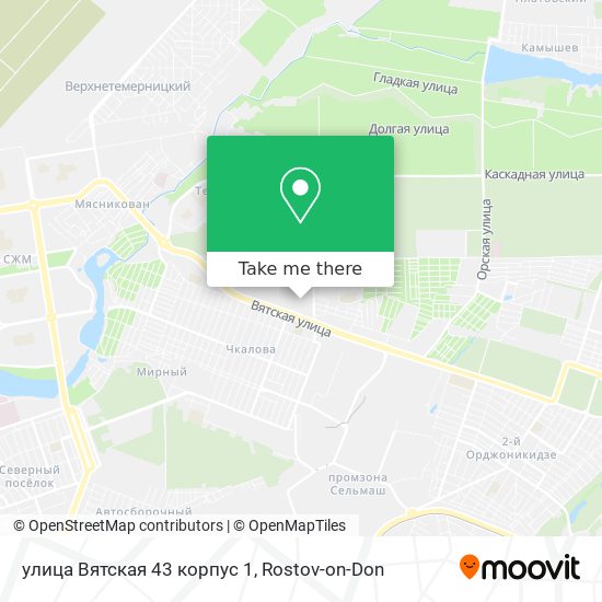 улица Вятская 43 корпус 1 map