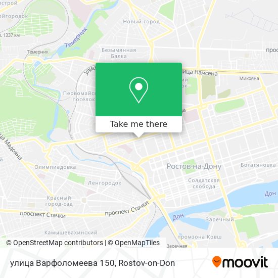 улица Варфоломеева 150 map