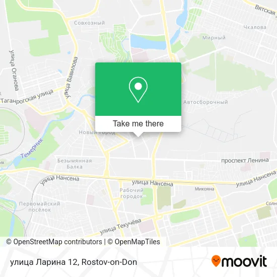 улица Ларина 12 map