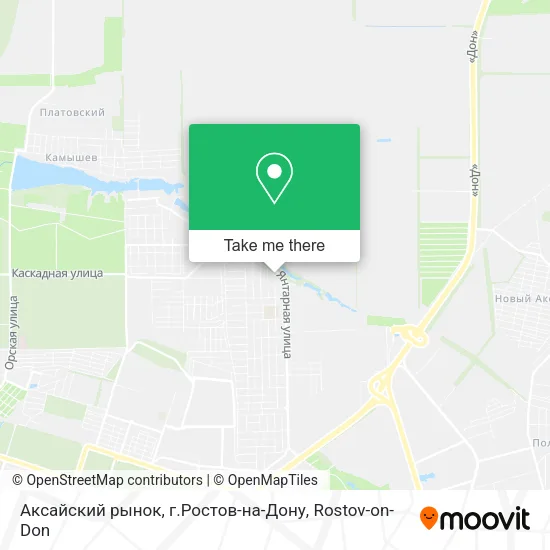 Аксайский рынок, г.Ростов-на-Дону map