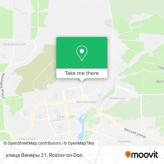 улица Венеры 21 map