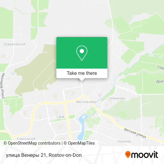 улица Венеры 21 map