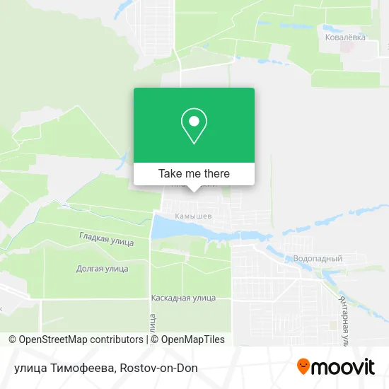 улица Тимофеева map