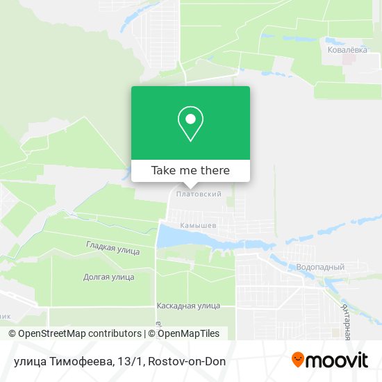 улица Тимофеева, 13/1 map