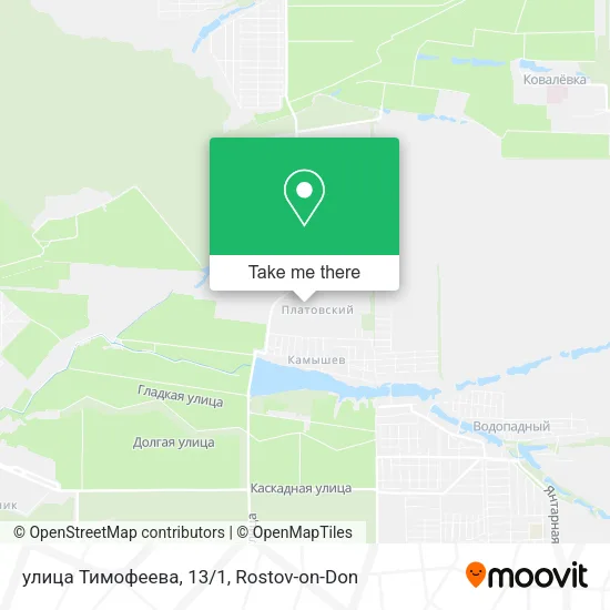 улица Тимофеева, 13/1 map