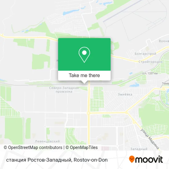 станция Ростов-Западный map