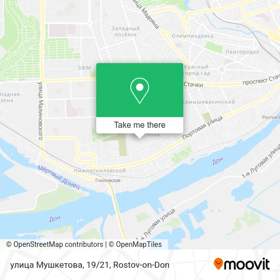 улица Мушкетова, 19/21 map