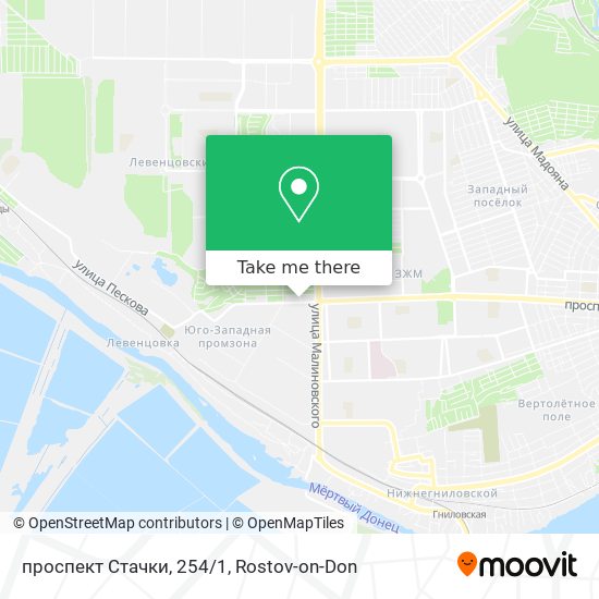 проспект Стачки, 254/1 map