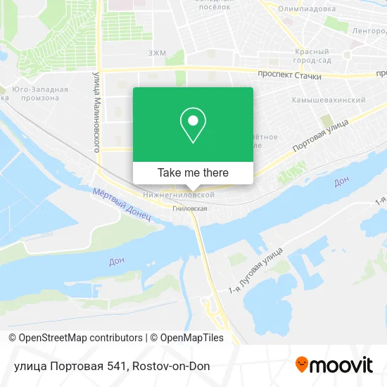 улица Портовая 541 map