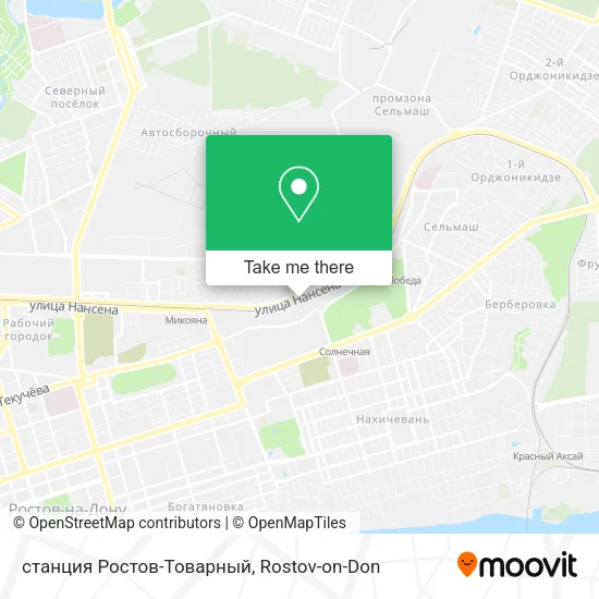 станция Ростов-Товарный map