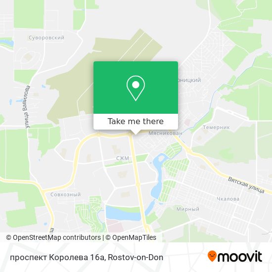 проспект Королева 16а map