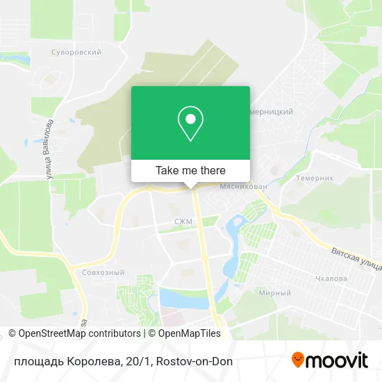 площадь Королева, 20/1 map