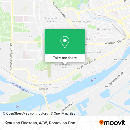 бульвар Платова, 4/35 map