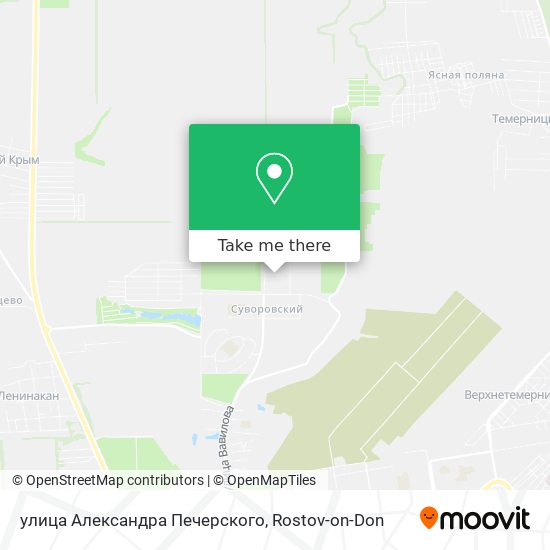улица Александра Печерского map