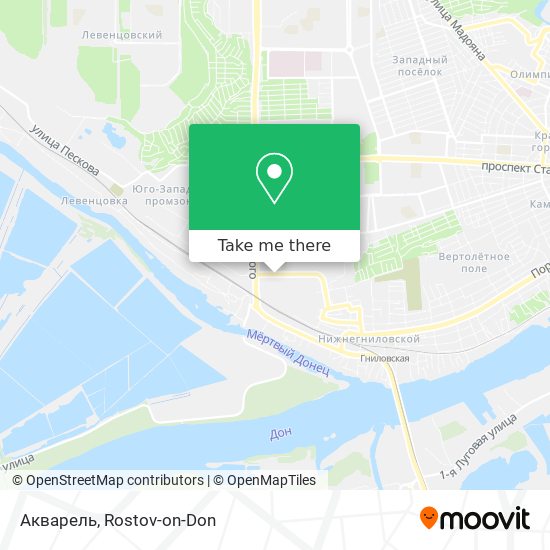 Акварель map