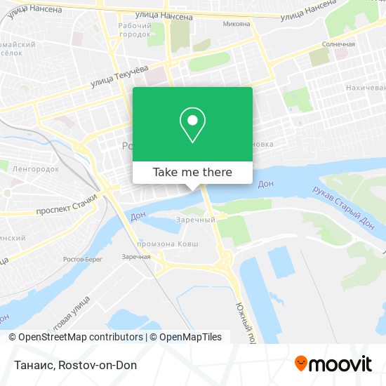Танаис map