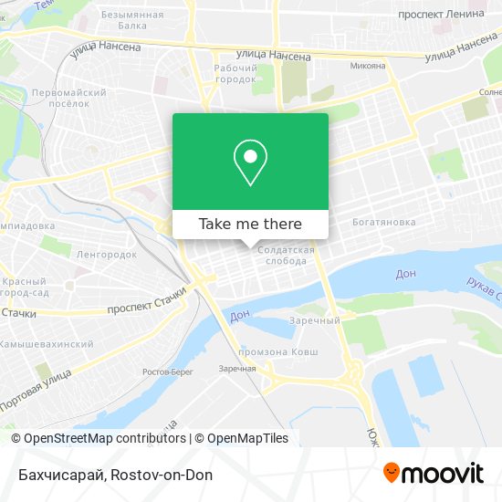 Бахчисарай map
