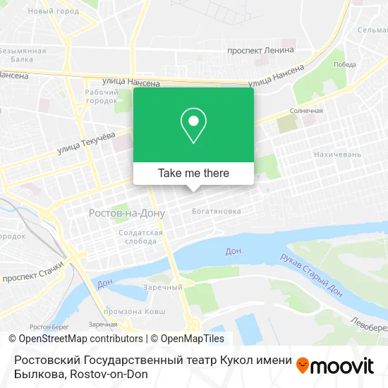 Ростовский Государственный театр Кукол имени Былкова map