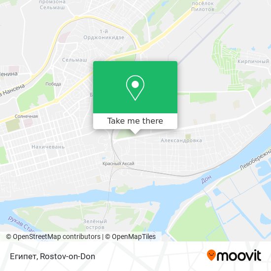 Египет map