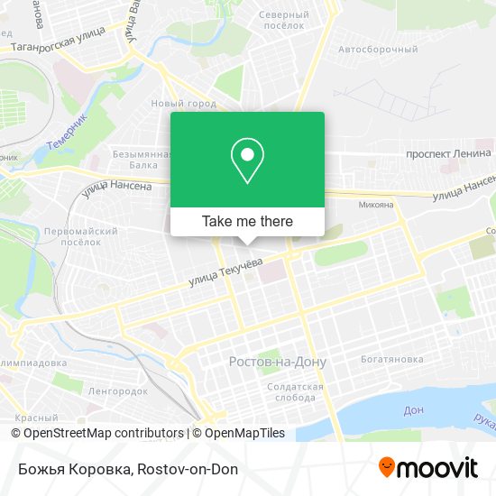 Божья Коровка map