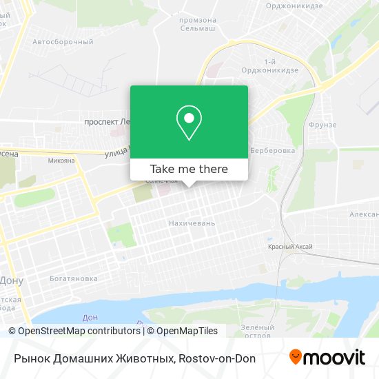 Рынок Домашних Животных map
