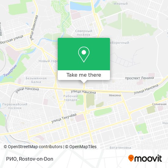 РИО map