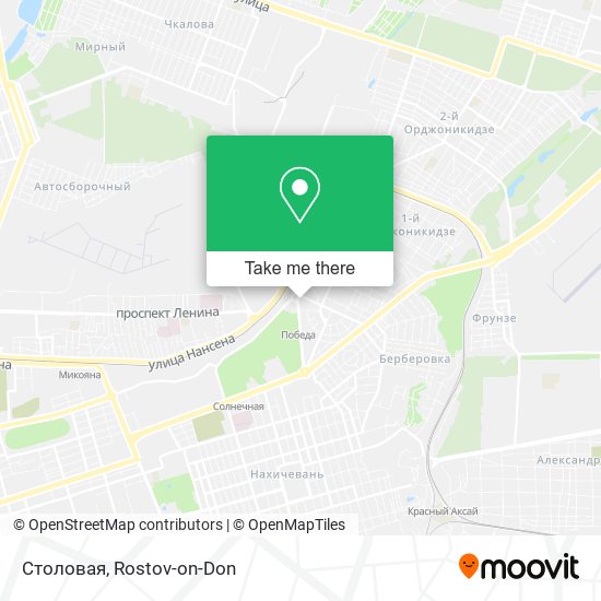 Столовая map