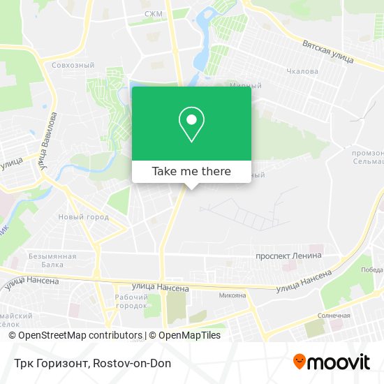 Трк Горизонт map