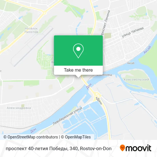 проспект 40-летия Победы, 340 map