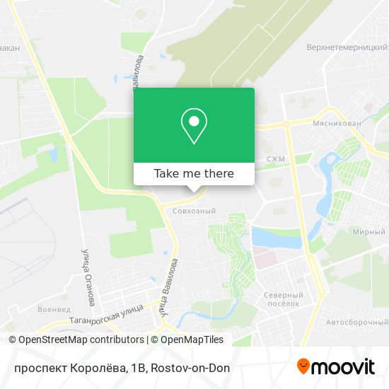 проспект Королёва, 1В map