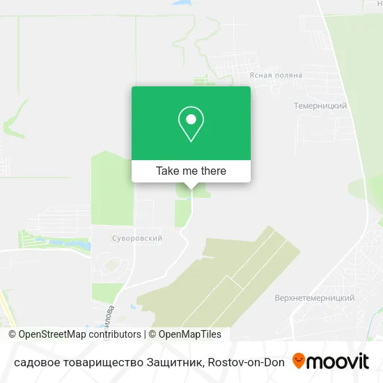 садовое товарищество Защитник map