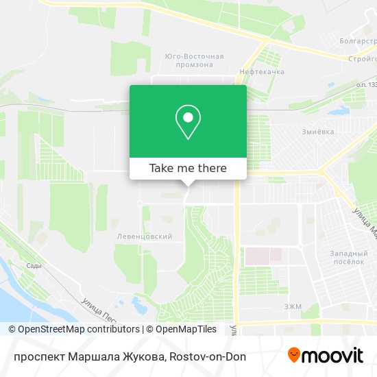 проспект Маршала Жукова map