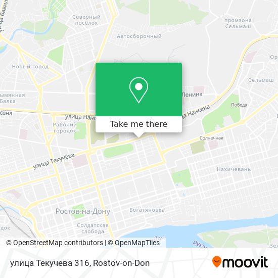 улица Текучева 316 map
