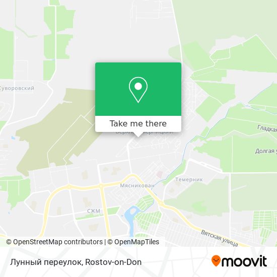 Лунный переулок map
