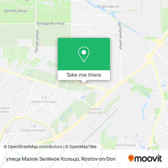 улица Малое Зелёное Кольцо map
