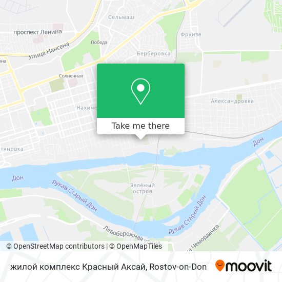 жилой комплекс Красный Аксай map