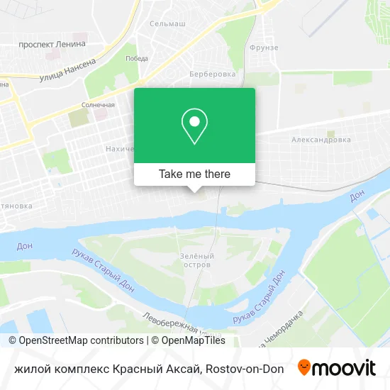 жилой комплекс Красный Аксай map