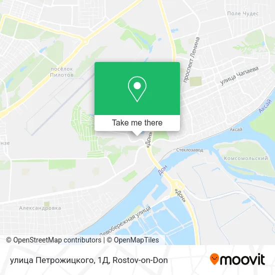 улица Петрожицкого, 1Д map