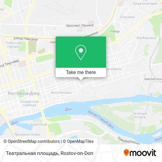 Театральная площадь map